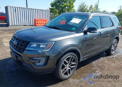 2017 Ford Explorer Sport from USA, damaged, VIN 1FM5K8GT2HGA08310